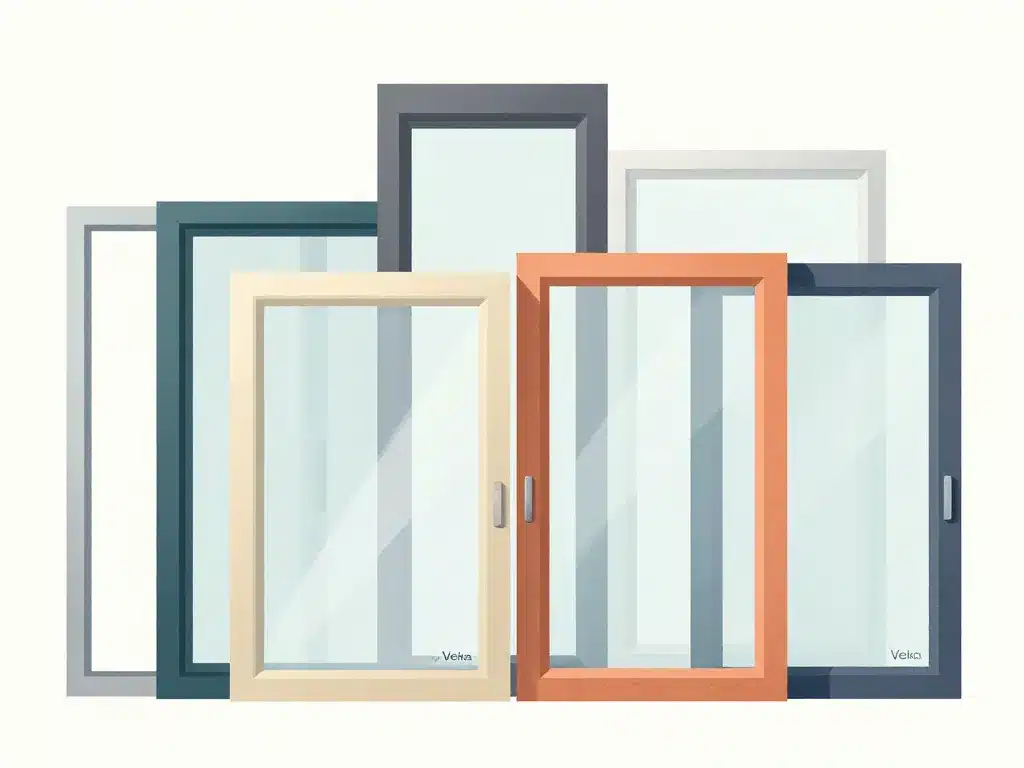 Comparaison fenêtres Veka et concurrents PVC