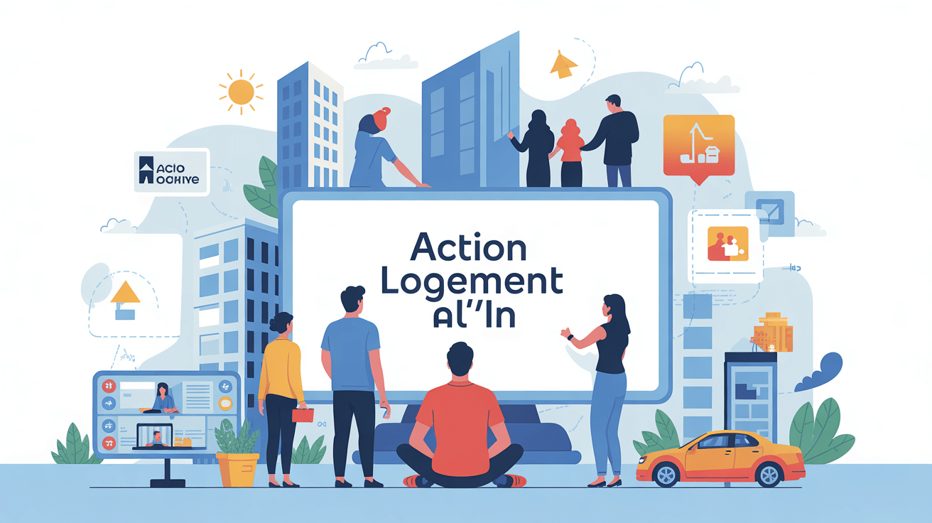 Illustration plateforme action logement al in famille mobilité