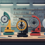 Atelier moderne utilisant différentes scies circulaires Racetools