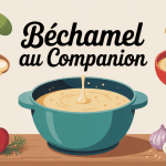 illustration préparation bechamel companion robot cuisine
