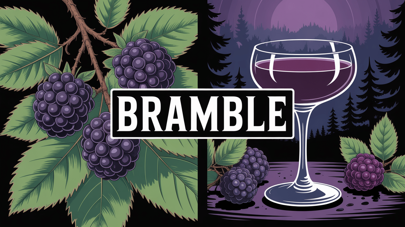 Visuel bramble ronce cocktail et univers fantastique