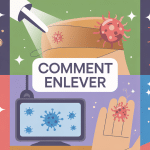 comment enlever différents problèmes sur tissu bois écran peau