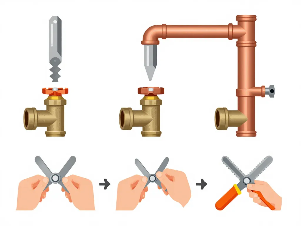 Comment remplacer un robinet autoperceur, retrait et condamnation perçage
