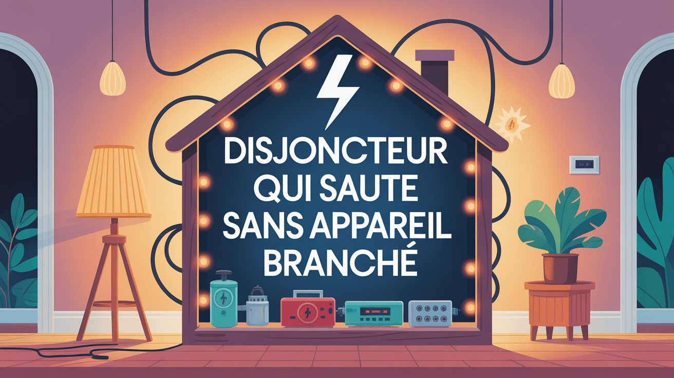Image disjoncteur saute sans rien de branché maison sécurisée