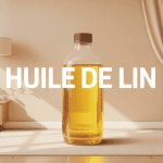Illustration huile de lin bois danger sécurité protection meubles