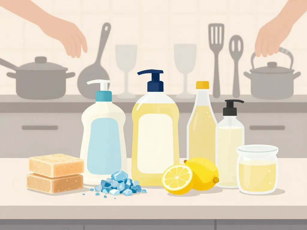 liquide vaisselle maison pour besoins différents