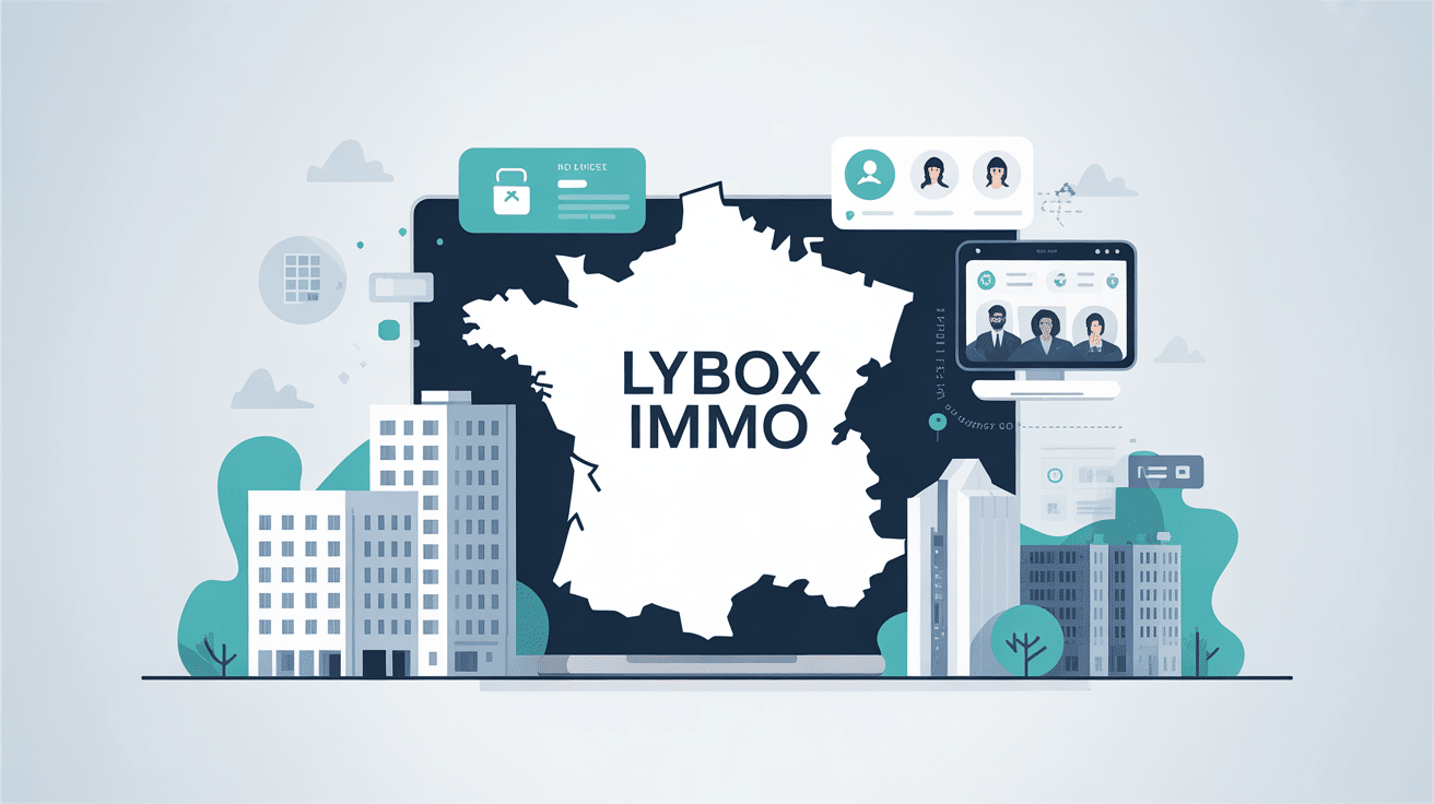 Lybox Immo concept plateforme immobilière locatif digital