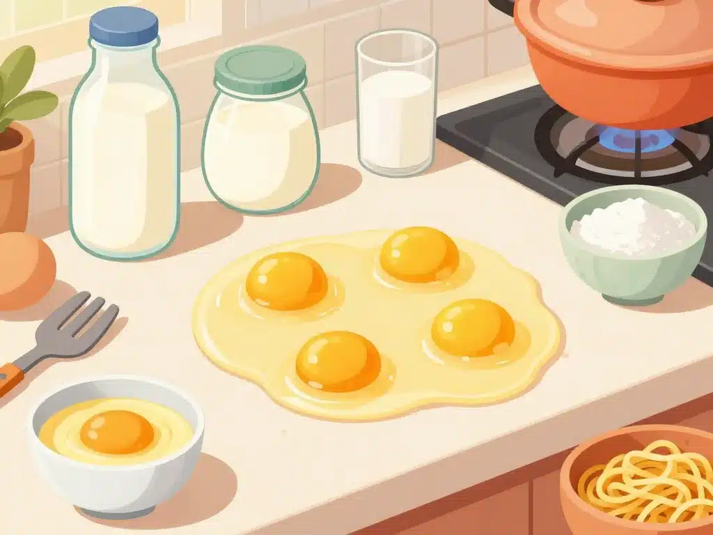 que faire avec 4 jaunes d'œufs, astuces utilisation rapide