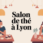 Illustration salon de thé Lyon cosy avec pâtisseries et ambiance chaleureuse