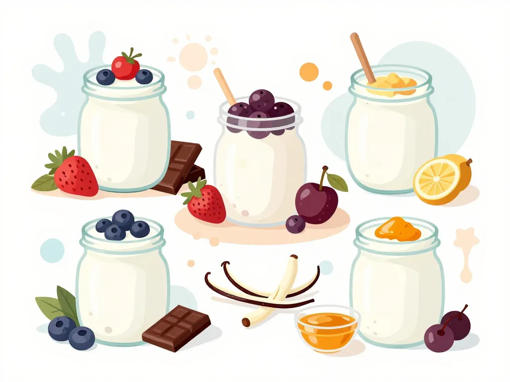 recette yaourt maison yaourts aromatisés colorés