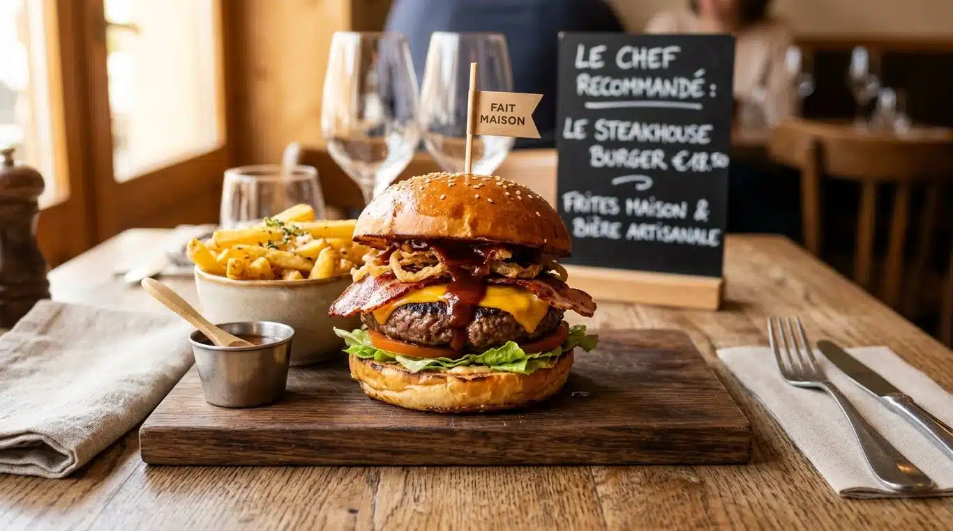 Burger maison façon Steakhouse