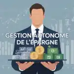 investisseur gestion autonome de l epargne portefeuille diversifie actions or liquidites