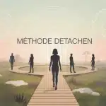 Illustration méthode Detachen chemin transformation personnelle