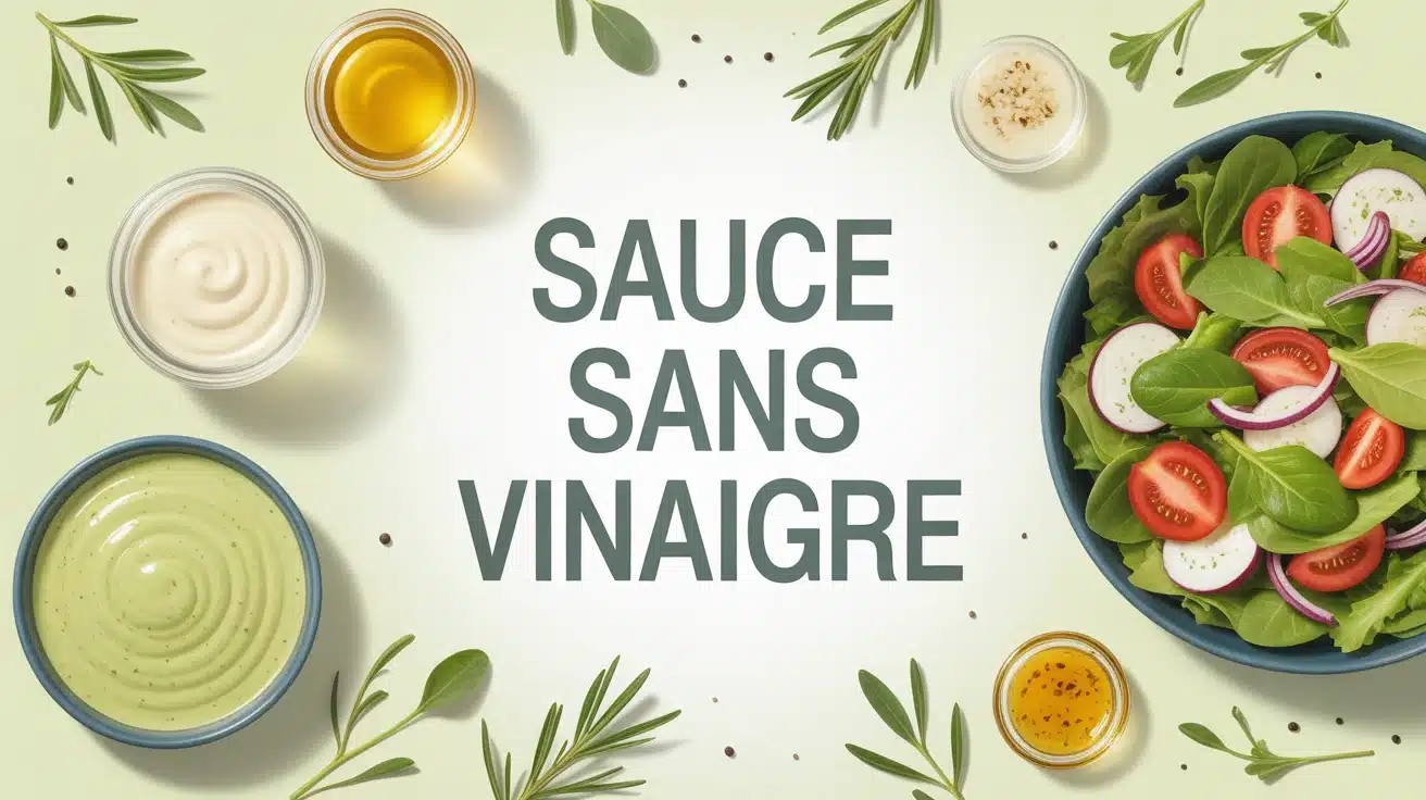Salade colorée avec sauce sans vinaigre naturelle