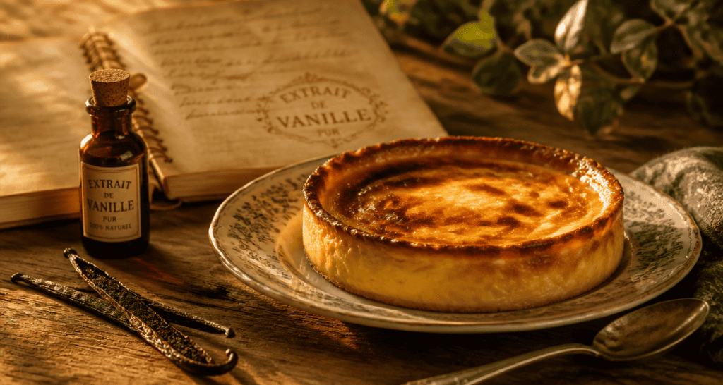 extrait de vanille flan pâtissier gourmand