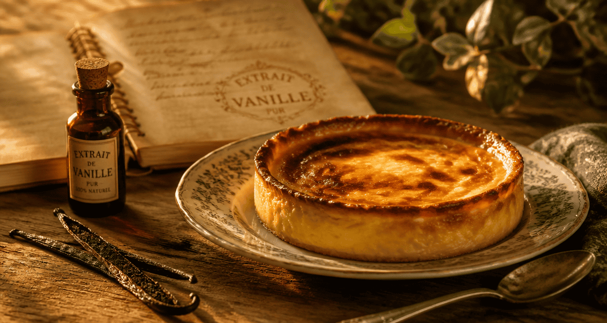 extrait de vanille flan pâtissier gourmand