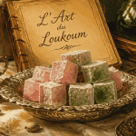 loukoum artisanal rose pistache café turc