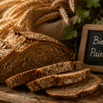 pain complet bienfait artisanal sur table