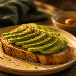 recettes toast avocat avec avocat hass sur pain rustique