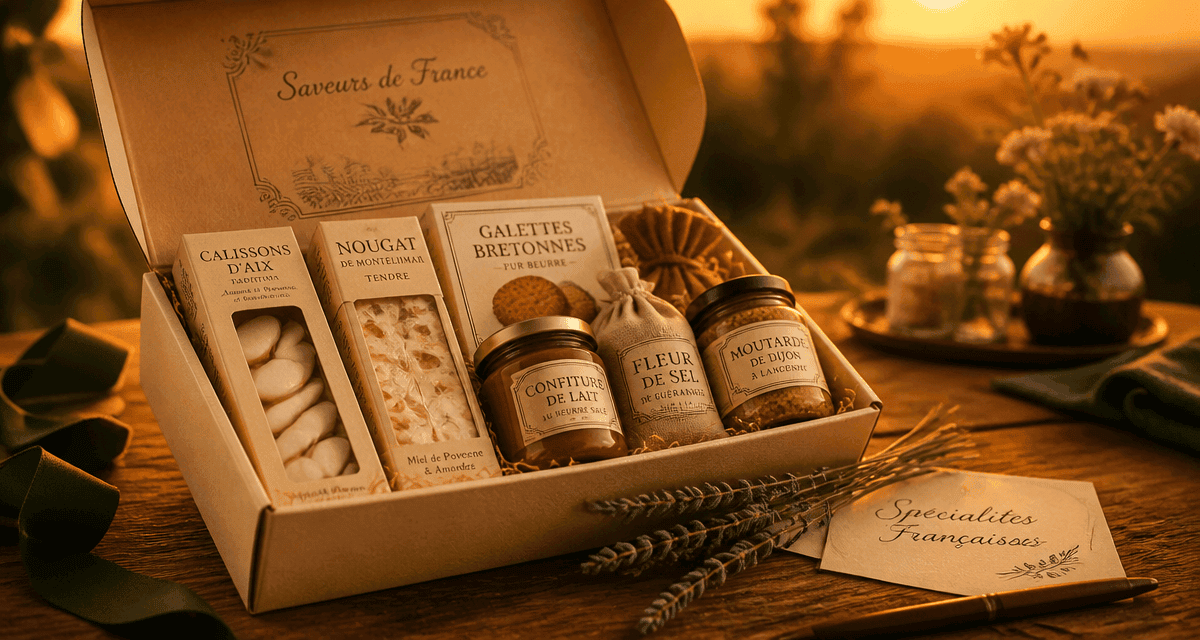 spécialités françaises à offrir coffret cadeau