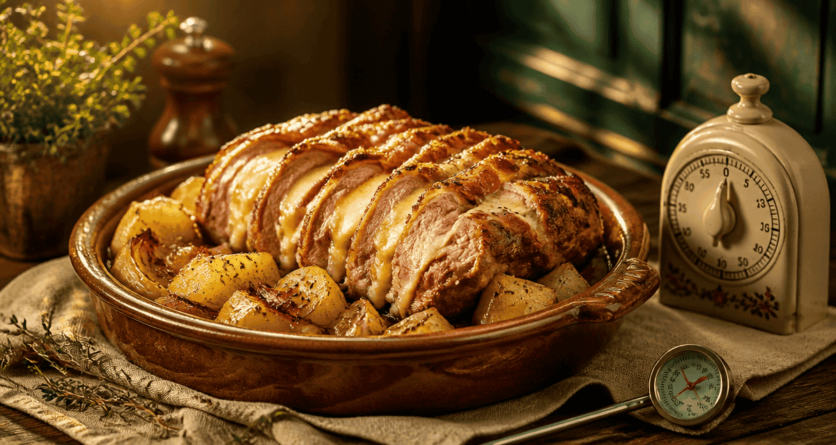 Temps de cuisson rôti orloff déjà préparé doré au four