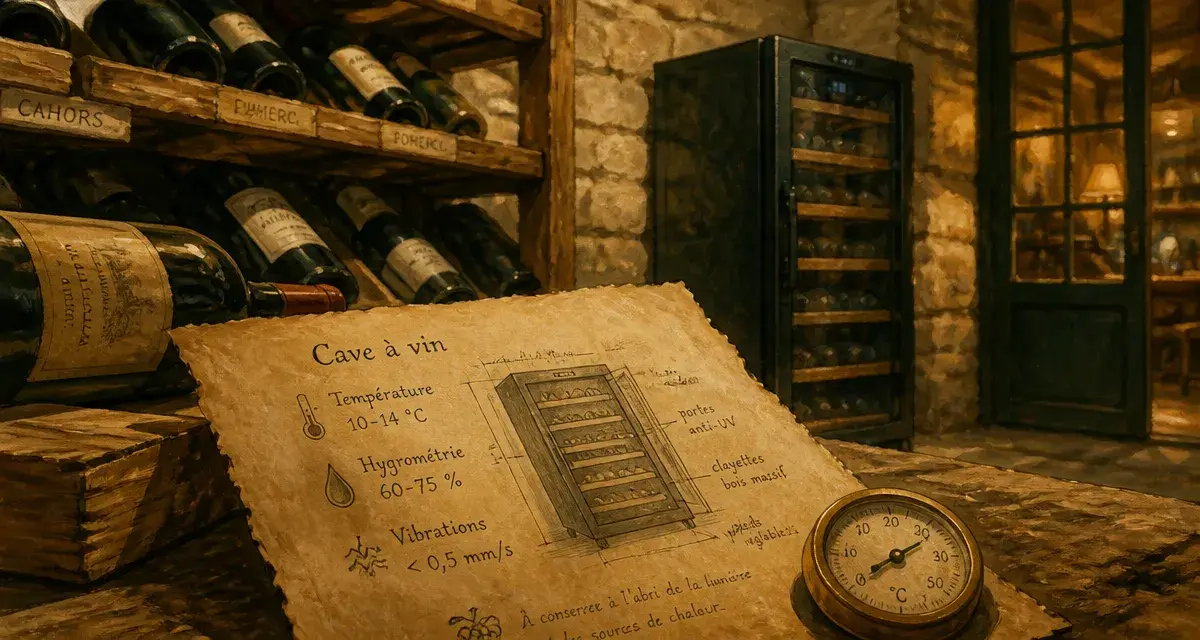 Cave à vin comment choisir : critères techniques, protection des crus
