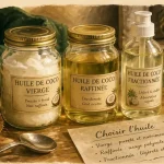 Huile d noix de coco : 3 variantes et point de fumée 177°C