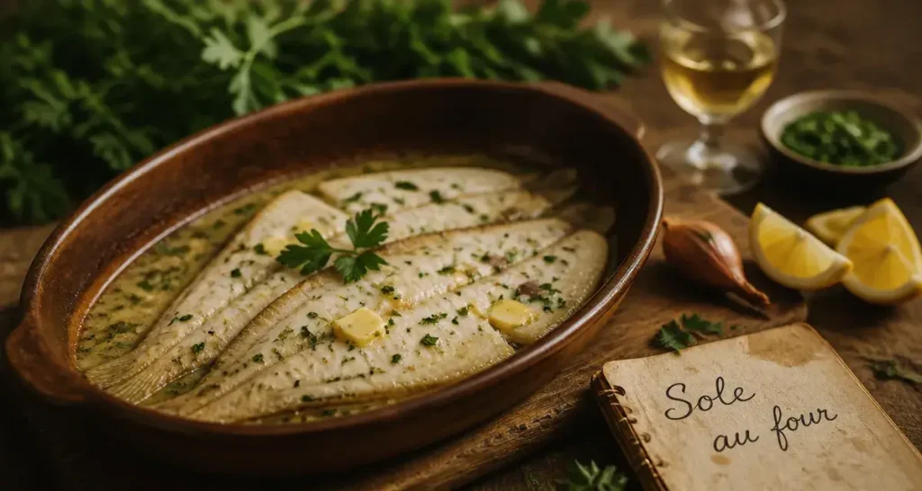 Sole au four fondante, cuisson maîtrisée