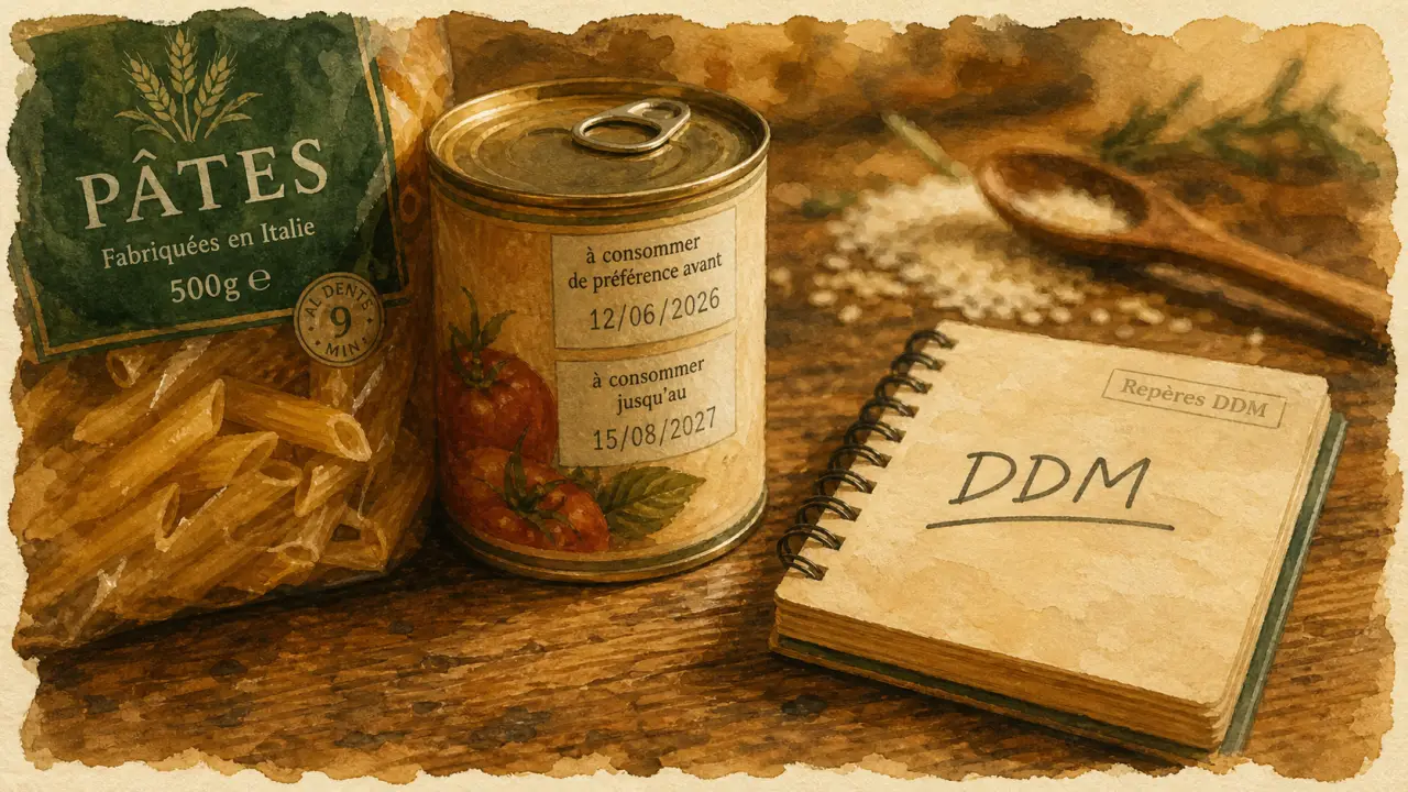 À consommer de preference combien de temps après DDM : repères de dates sur aliments