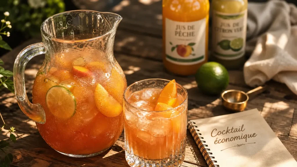 5 recettes de cocktails faciles et pas chers, à faire au verre ou en pichet