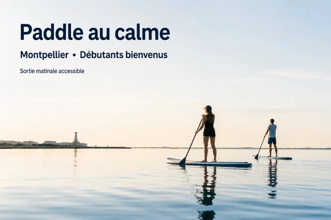 Escapades nature et activités nautiques autour de Montpellier : paddle calme pour débutants et familles