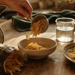 Grammage pate par personne : peser 80 à 100 g de pâtes sèches
