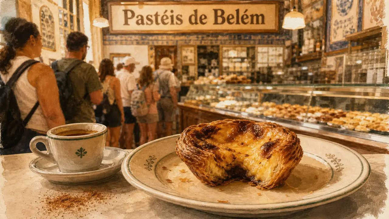 Pasteis de nata Lisbonne : pastel tiède de Belém, Manteigaria ou Fábrica da Nata