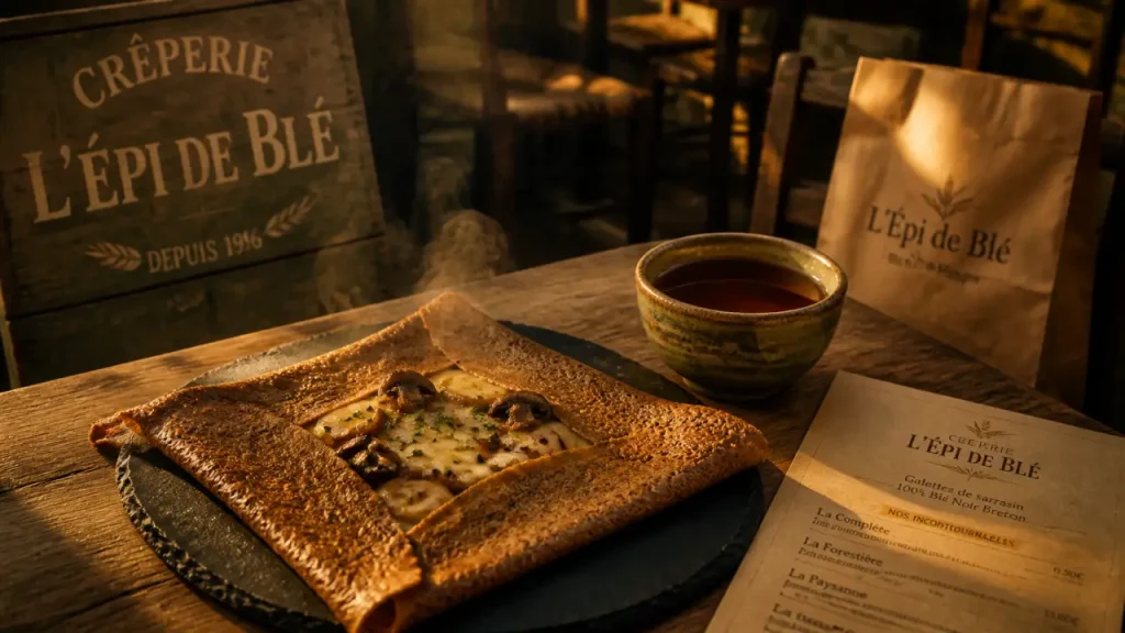 L’Épi de Blé : galettes 100 % sarrasin, horaires et services à vérifier avant de partir