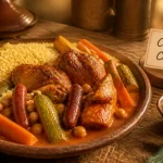 Meilleure recette couscous cookeo poulet merguez, semoule à part