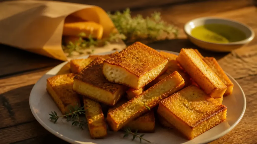 Panisse marseillaise : 160°C, 2 heures de repos pour un croustillant du Sud