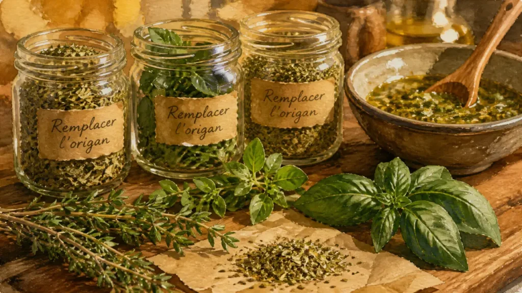 Remplacer l’origan sans se tromper, avec le thym, la marjolaine et les bons dosages