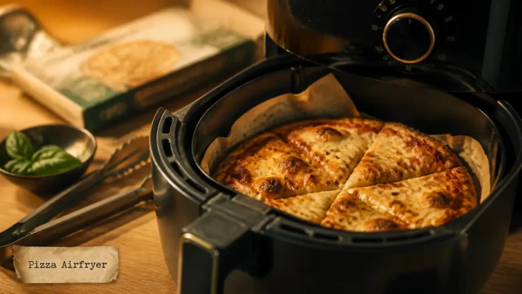 Pizza surgelée à l’air fryer : le guide pour une croûte parfaite en 10 minutes