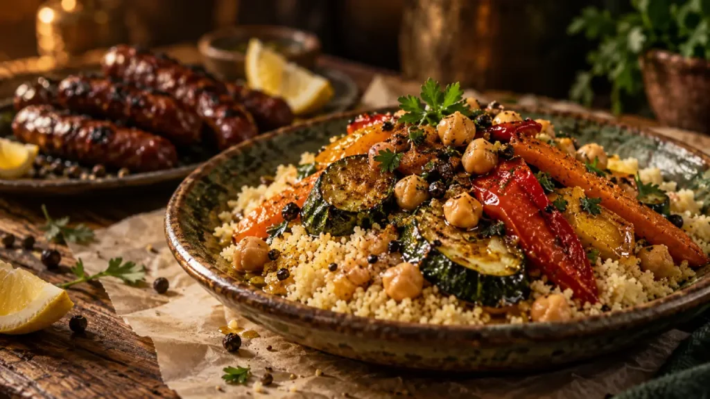 Avec quoi accompagner les merguez ? Des légumes, une base rassasiante et une sauce fraîche