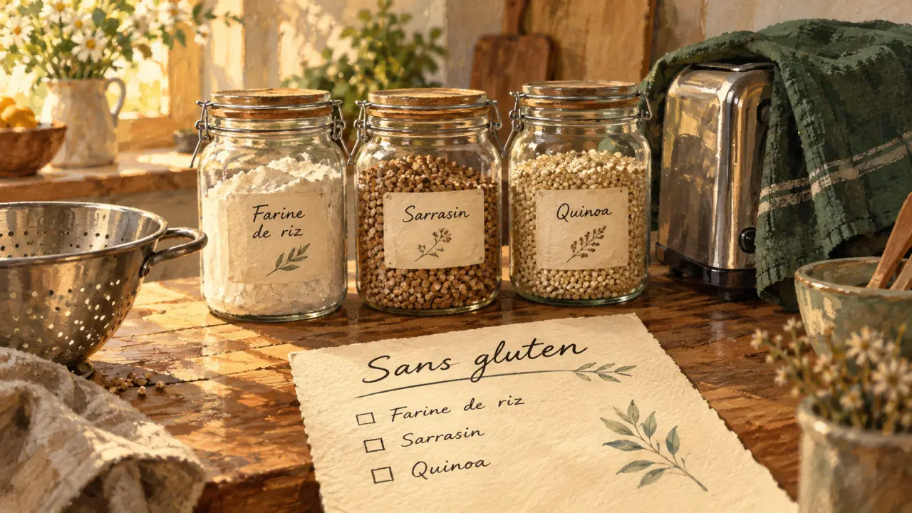 Gluten aliments a eviter : sans gluten, farines et produits à vérifier