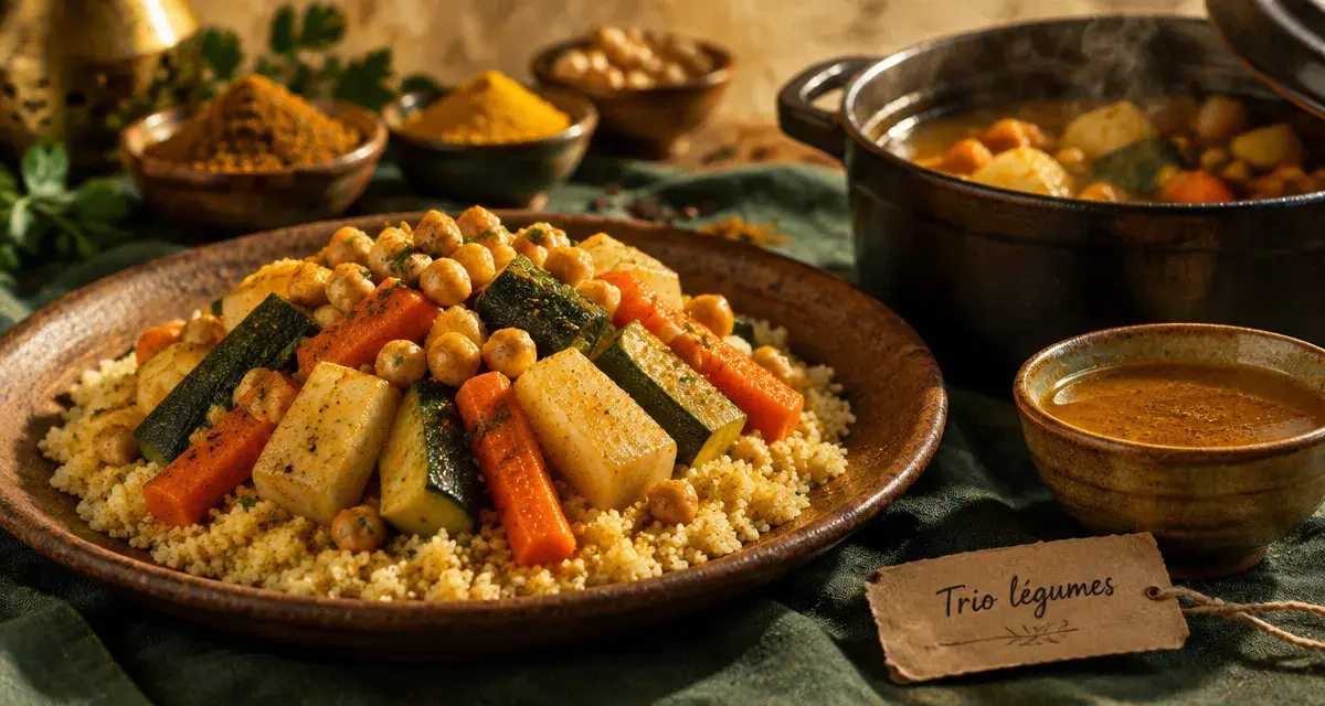 Quelle légumes pour le couscous : carottes, navets et courgettes en trio