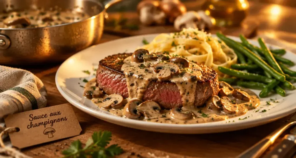 Quelle sauce pour un tournedos de bœuf ? Champignons, poivre ou échalote selon le repas