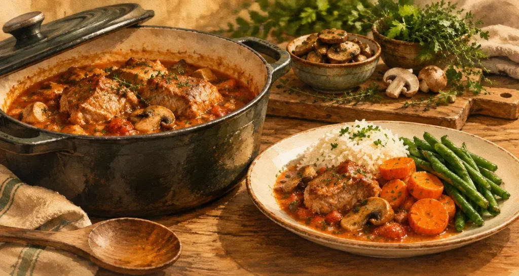 Quels légumes avec un veau Marengo ? 6 accords pour équilibrer la sauce