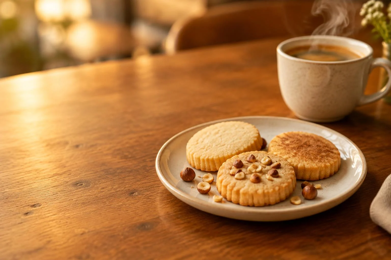 Sablés maison : 3 parfums pour accompagner le café